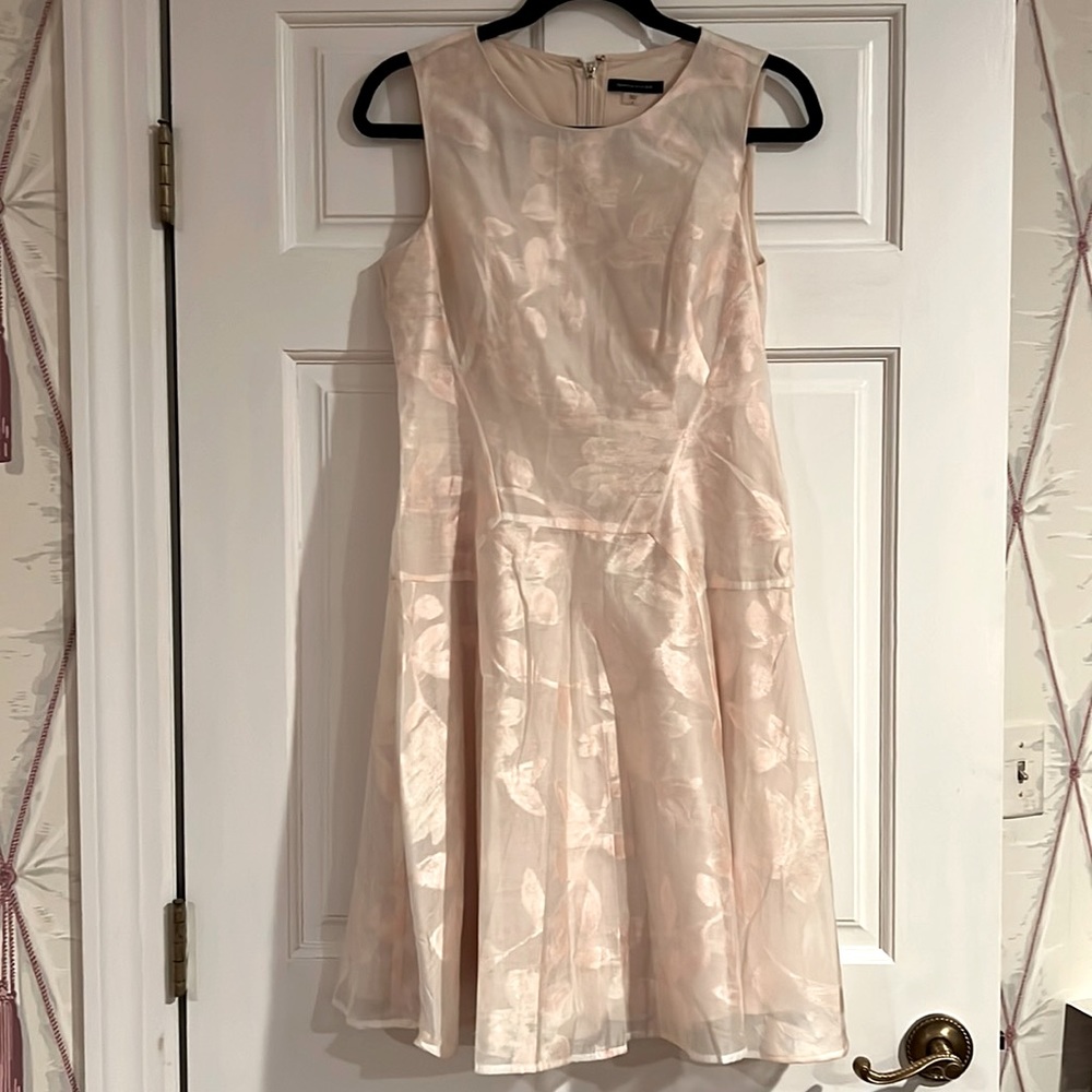 Tommy Hilfiger Pale Pink Sleeveless Midi Dress
